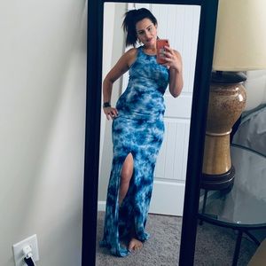 Kittenish Maxi Dress